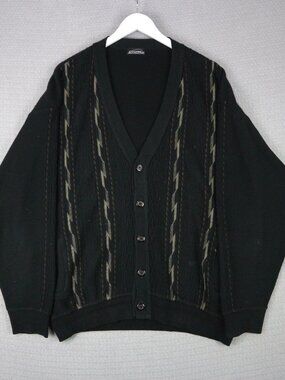 Coopers Mens Vintage Cardigan Sweater XL